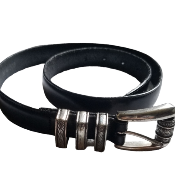 Brighton leather belt, Set of 2 belts- one genuine Brighton, one Brighton style. - Picture 2 of 14